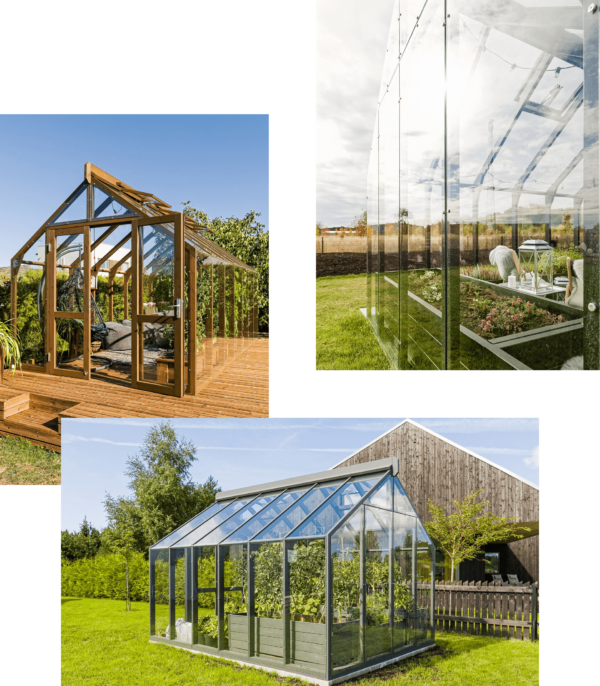 Wooden greenhouses Lähe House